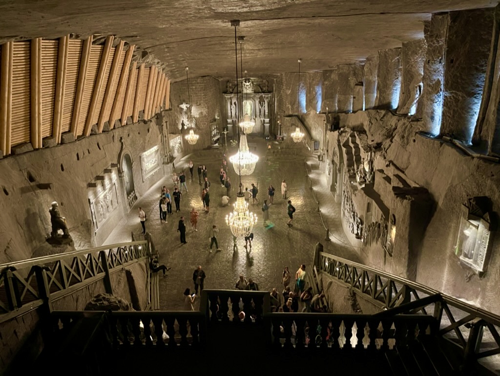 Wieliczka Salt Mine cathedral chapel