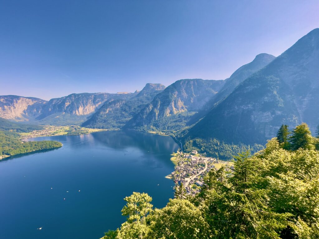 Salzwelten Hallstatt Salt Mine panoramic view