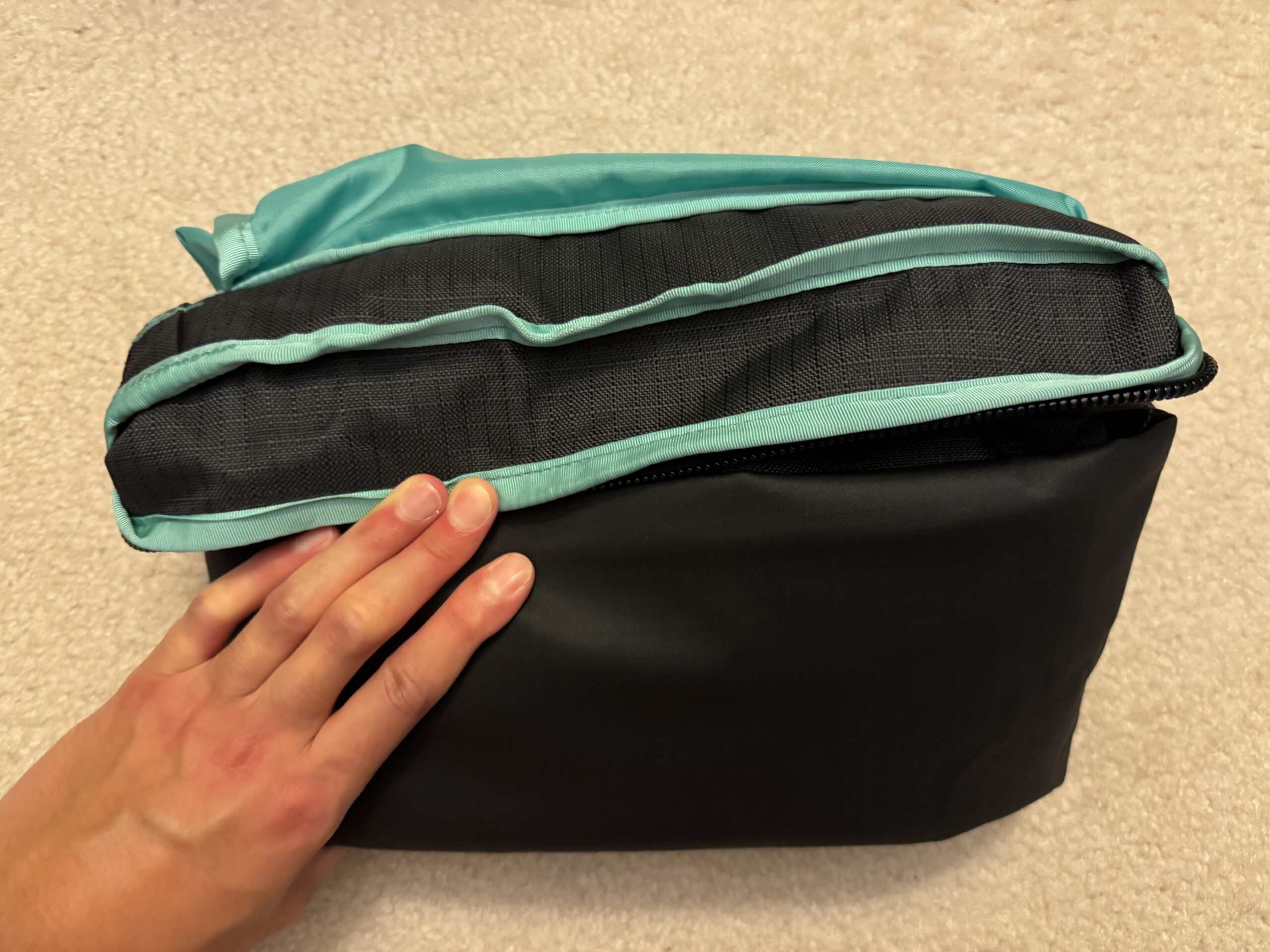 How to Compact the Patagonia Black Hole 40L Duffel Bag Step 7