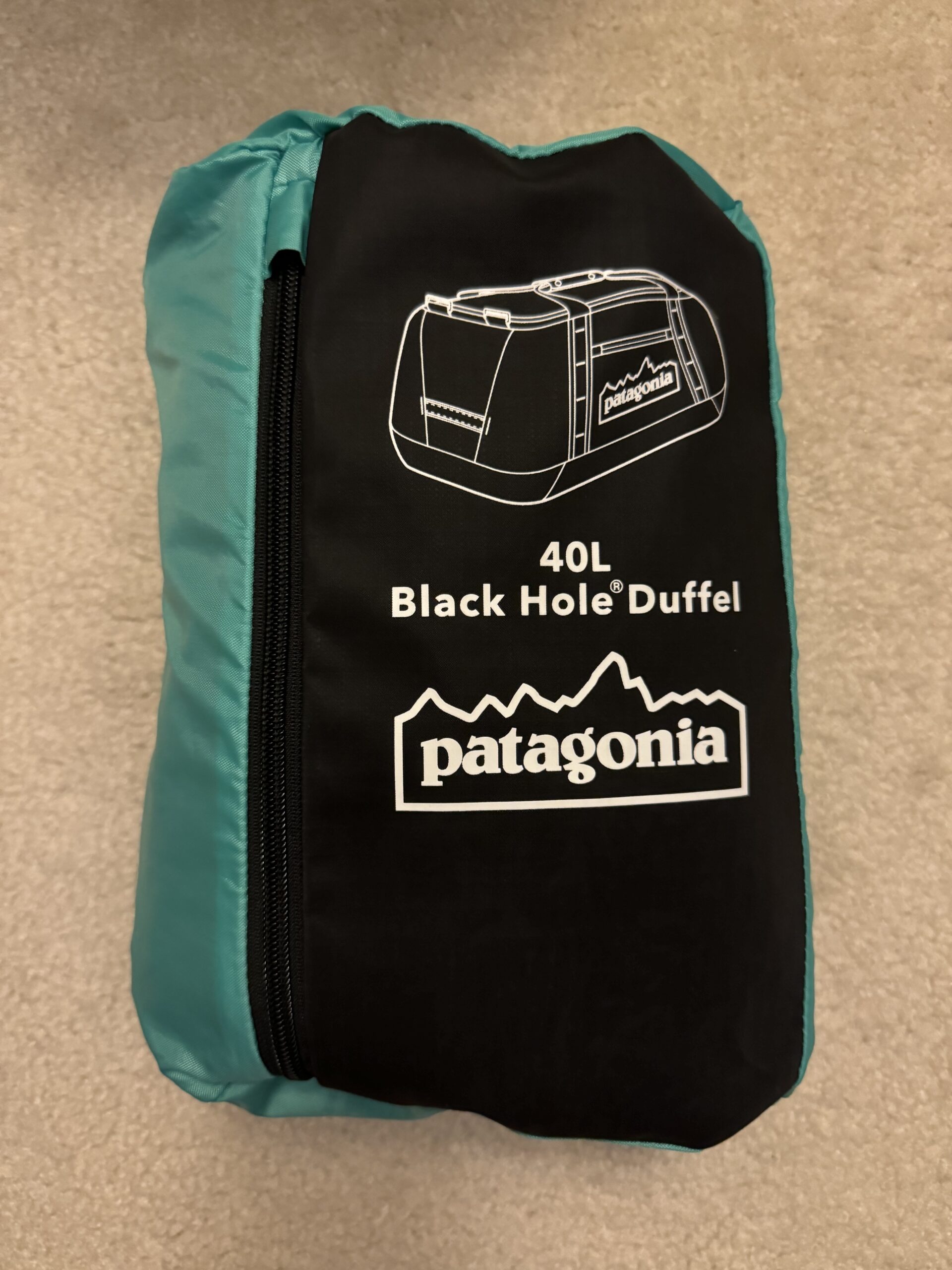 How to Compact the Patagonia Black Hole 40L Duffel Bag Step 10