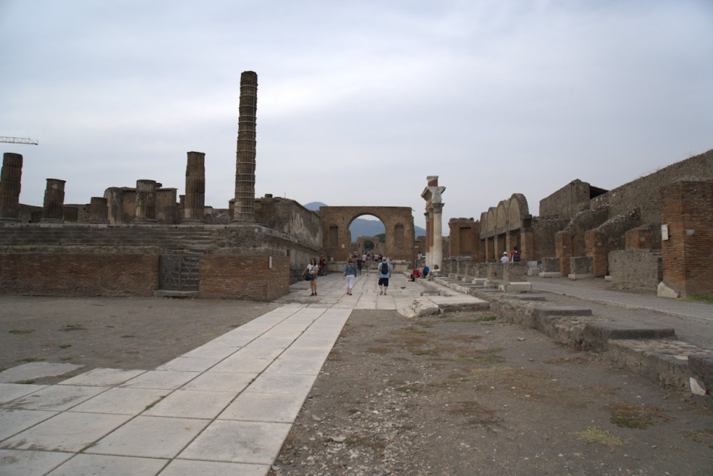 Pompeii Ruins in Italy