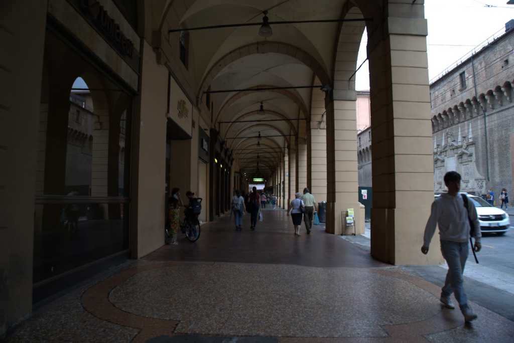 The Covered Walkways of Bologna