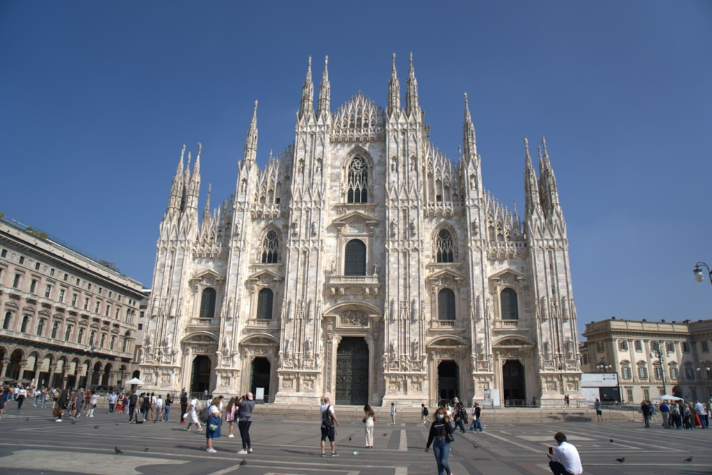 Duomo di Milano in Milan Italy