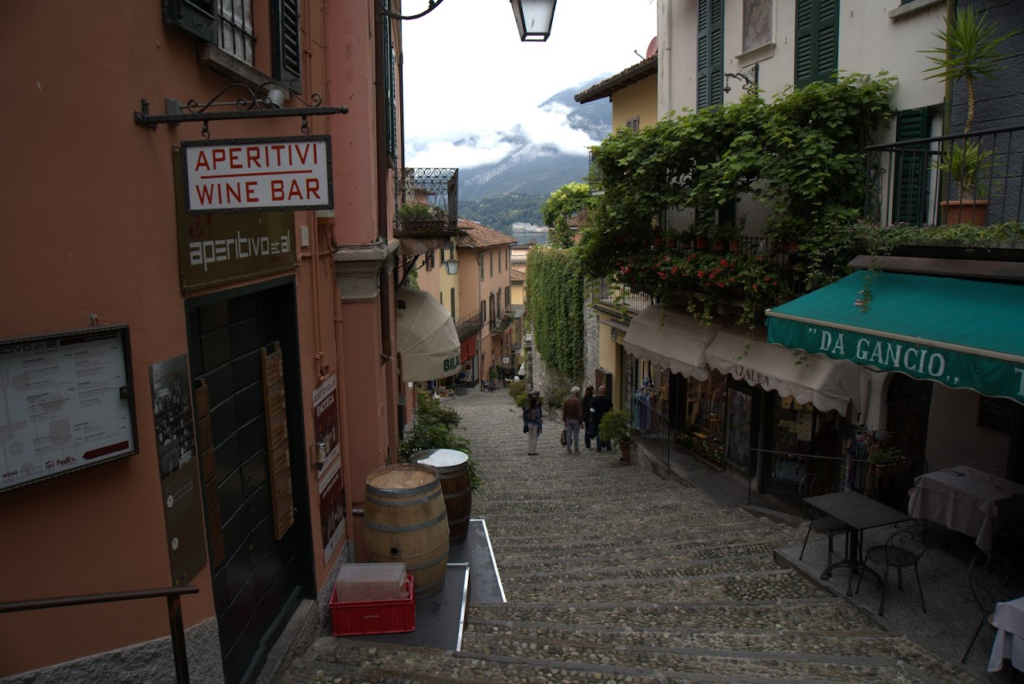 Bellagio Italy View Stairs