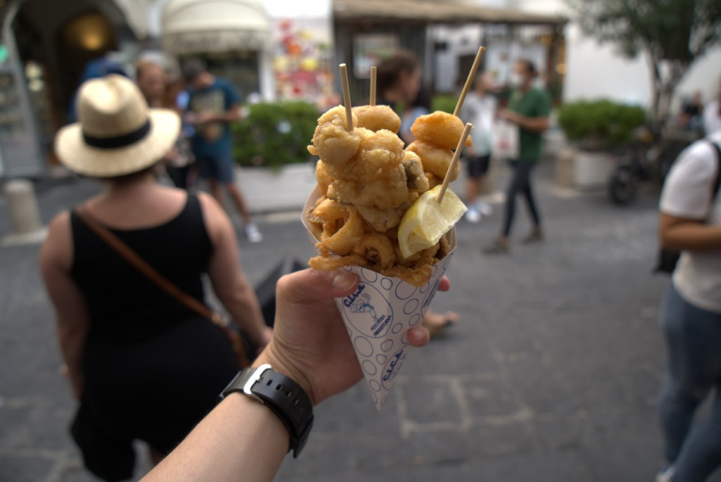 PESCHERIA CICA Amalfi fried Calamari