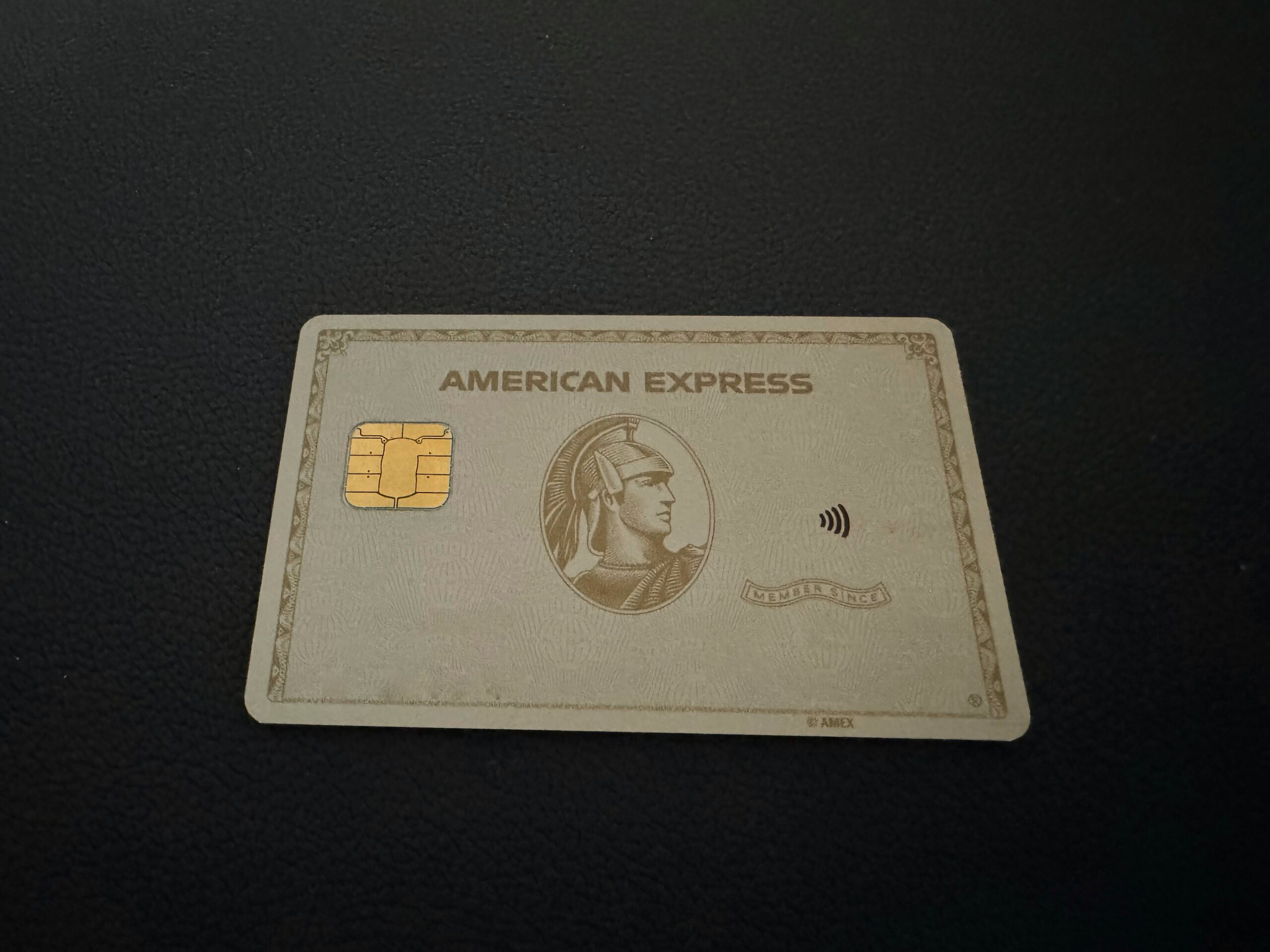 American Express White Gold Real Color