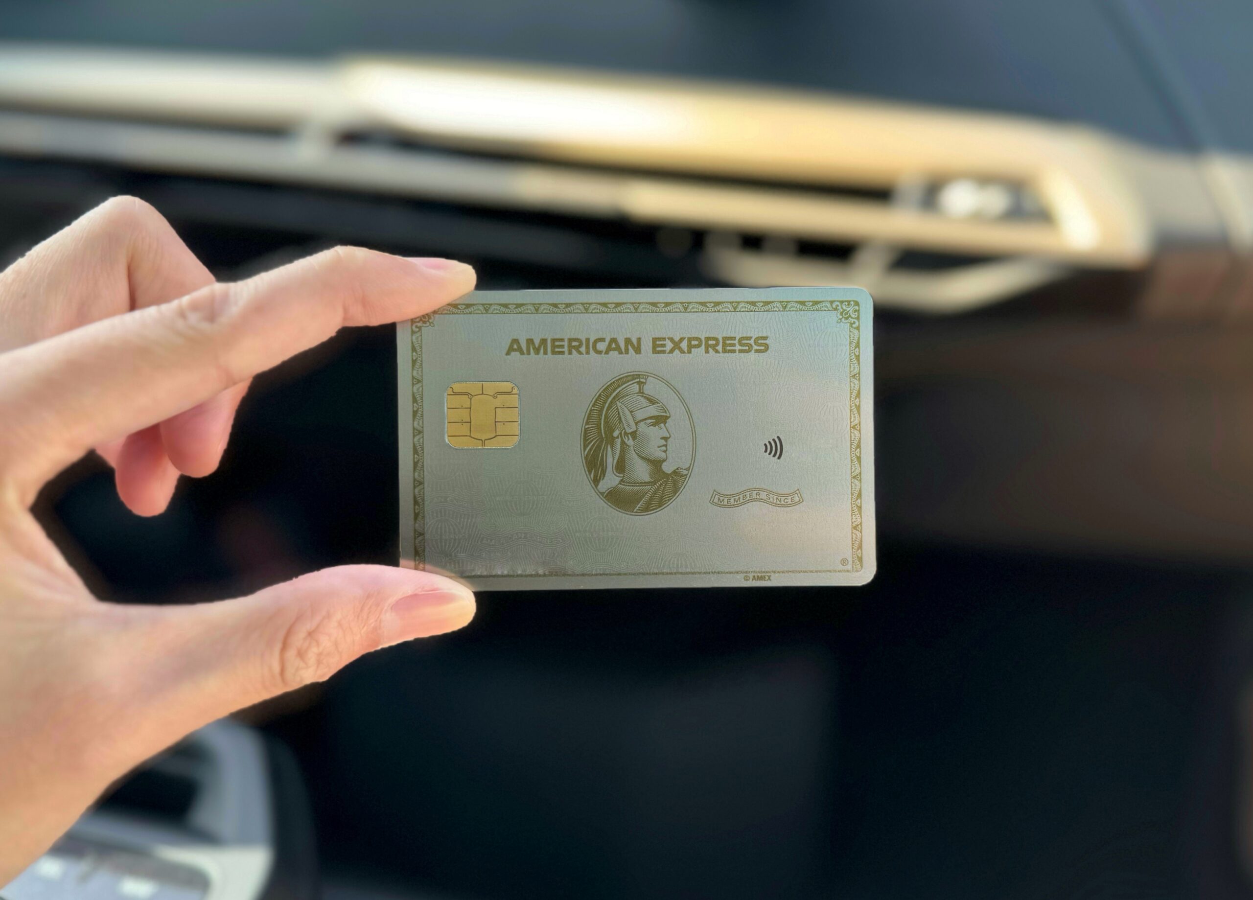 American Express White Gold